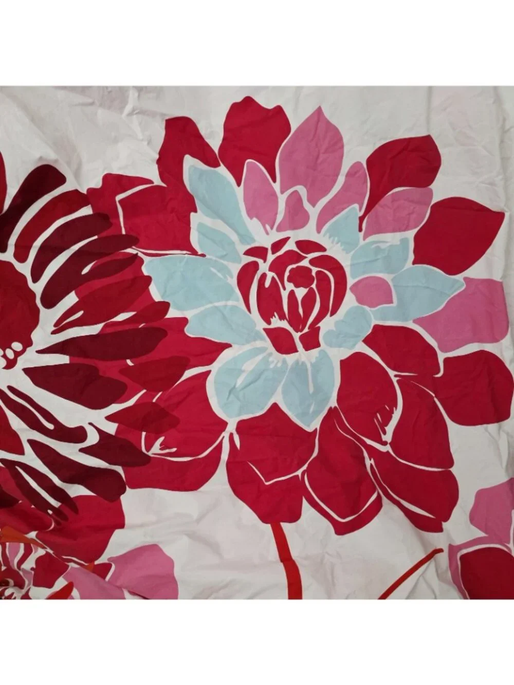Pottery Barn Teen Kensington Floral Twin Duvet Cover Sham Ribbon Flat Sheet Case